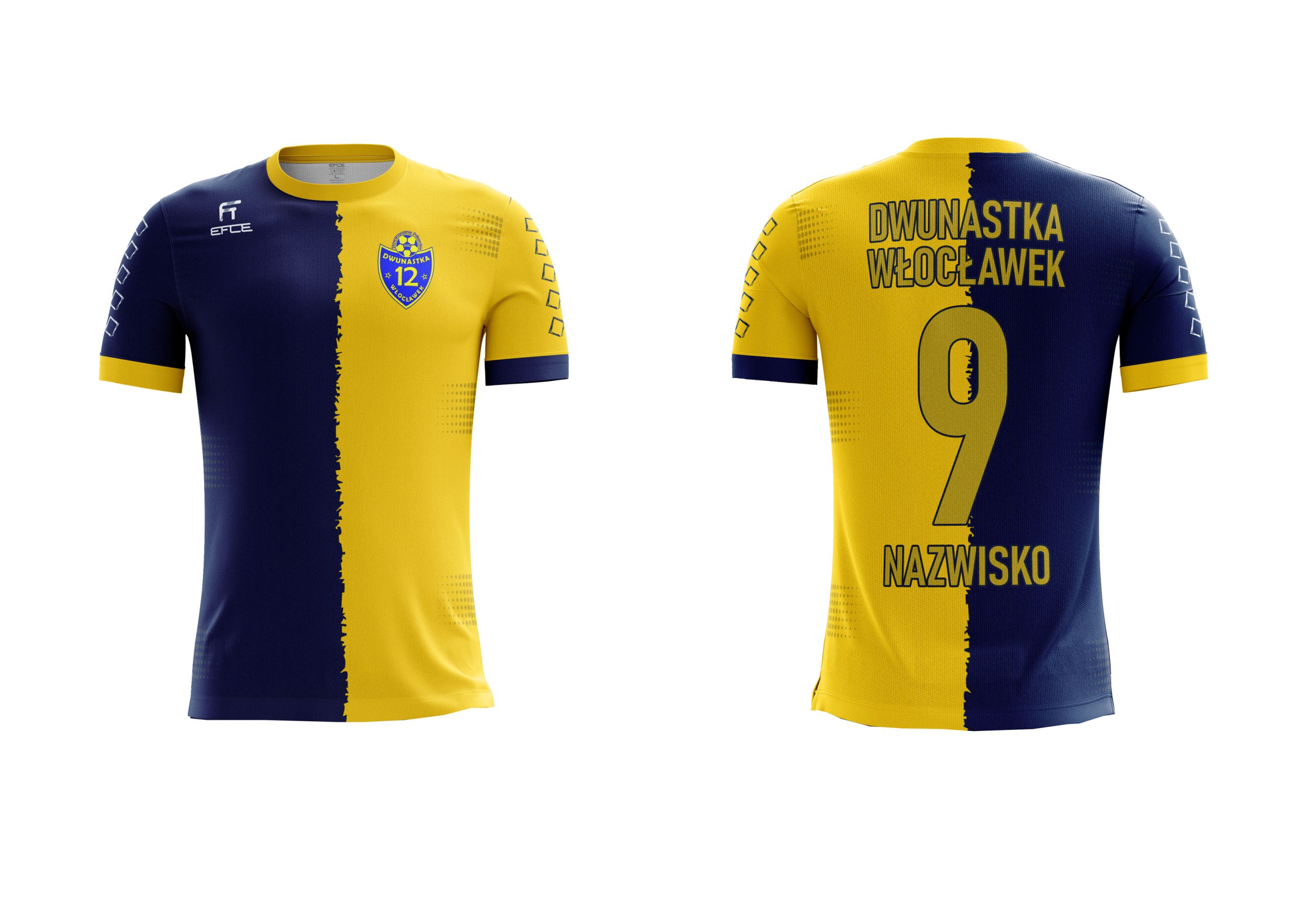 KOSZULKA SUBLIMOWANA 2 DWUNASTKA WŁOCŁAWEK