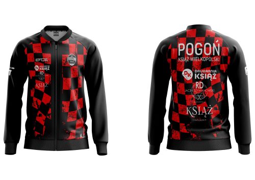 BLUZA SUBLIMOWANA FULL ZIP - POGOŃ KSIĄŻ